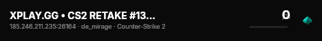 XPLAY.GG • CS2 RETAKE #131 • [FR] live status badge