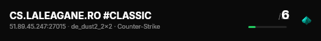 CS.LALEAGANE.RO #CLASSIC live status badge