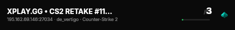 XPLAY.GG • CS2 RETAKE #113 • [TR] live status badge