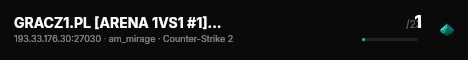 GRACZ1.PL [ARENA 1VS1 #1] SKINY | NOZE | REKAWICE live status badge