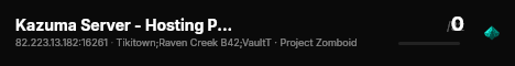Kazuma Server - Hosting Project live status badge