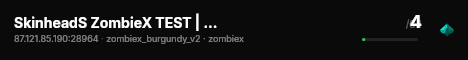 SkinheadS ZombieX TEST | skzomx.hu | XP: 3x live status badge