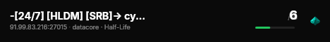 -[24/7] [HLDM] [SRB]-> cybertron.rs live status badge
