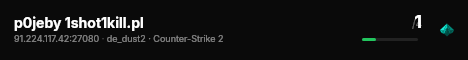 p0jeby 1shot1kill.pl live status badge