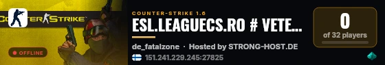 IASI.LEAGUECS.RO # VIP FREE | REVIVE SYSTEM live status badge