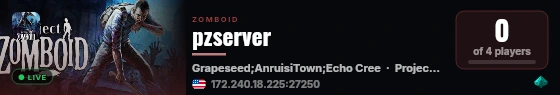 pzserver live status badge