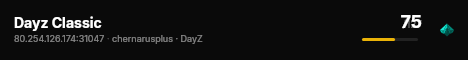 Dayz Classic live status badge