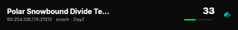 Polar Snowbound Divide Territory >> Trader Enabled PvE Loot++ Tr live status badge