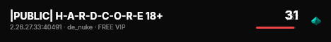 |PUBLIC| H-A-R-D-C-O-R-E 18+ live status badge