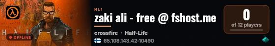 zaki ali - free @ fshost.me live status badge