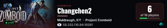 Changchen2 live status badge