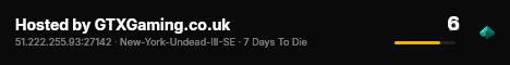 Hosted by GTXGaming.co.uk live status badge