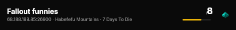 Fallout funnies live status badge