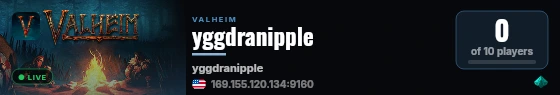 yggdranipple live status badge