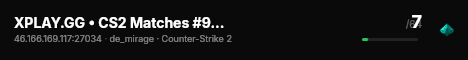 XPLAY.GG • CS2 Matches #983 • [LT] live status badge