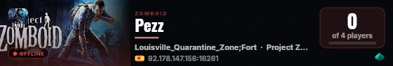 Pezz live status badge