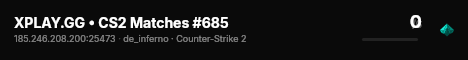 XPLAY.GG • CS2 Matches #685 live status badge