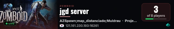 jgd server live status badge