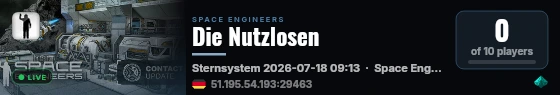 Die Nutzlosen live status badge