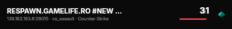 RESPAWN.GAMELIFE.RO #NEW GENERATION live status badge