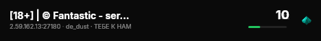 [18+] Э Л И Т Н Ы Й - С Е Р В Е Р [ВСЕМ ВИП] live status badge