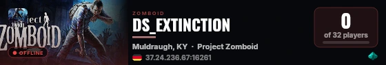 DS_EXTINCTION live status badge