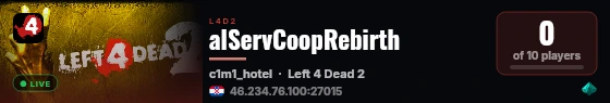 alServCoopRebirth live status badge
