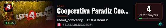 Cooperativa Paradiz Coop27 live status badge