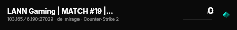 LANN Gaming | MATCH #19 | AntiCheat 🛡️ live status badge