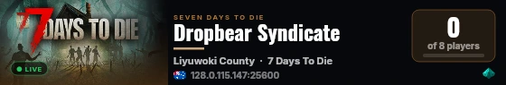 Nitrado.net Gameserver live status badge