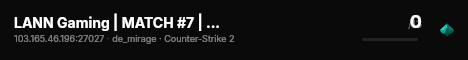 LANN Gaming | MATCH #7 | AntiCheat 🛡️ live status badge