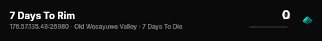 7 Days To Rim live status badge