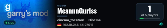 MeannnGurlss live status badge
