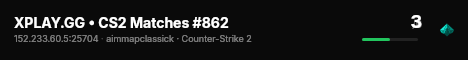 XPLAY.GG • CS2 Matches #862 live status badge