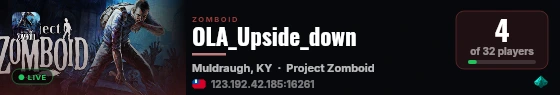 OLA_Upside_down live status badge