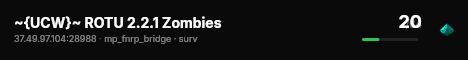 ~{UCW}~ ROTU 2.2.1 Zombies live status badge
