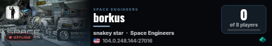 borkus live status badge