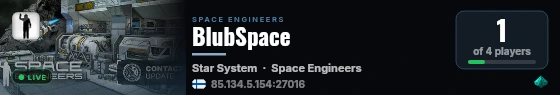 BlubSpace live status badge