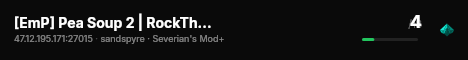 [EmP] Pea Soup 2 | RockTheVote + bhop live status badge