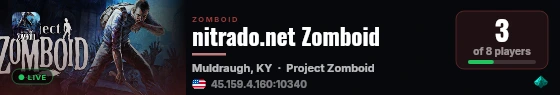 nitrado.net Zomboid live status badge