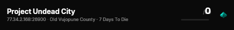 Project Undead City live status badge