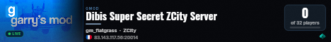 Dibis Super Secret ZCity Server live status badge