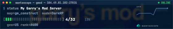 Console badge preview