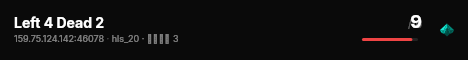 Left 4 Dead 2 live status badge