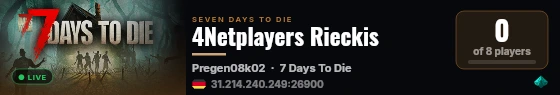 4Netplayers Rieckis live status badge