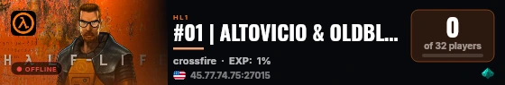 #01 | ALTOVICIO & OLDBLOOD | Crossfire 24/7 WG ON [NA] live status badge