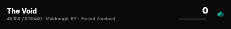 The Void live status badge