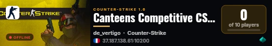Canteens Competitive CS - free @ fshost.me live status badge