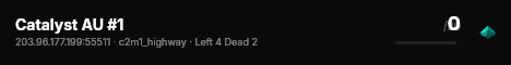 Catalyst AU #1 live status badge