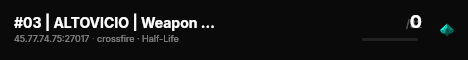 #03 | ALTOVICIO | Weapon Mod X [NA] live status badge